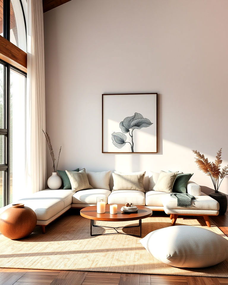 natural scents for zen living room