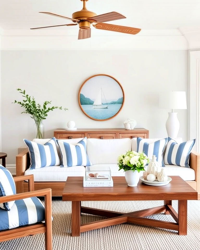 nautical decor elements for living room