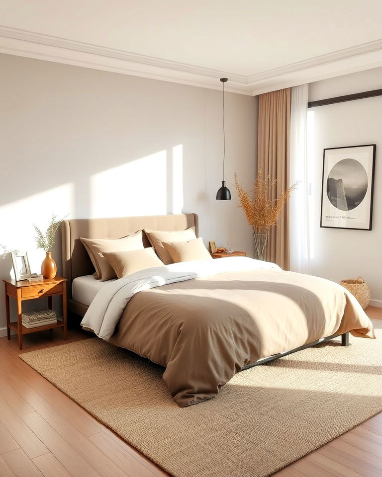 neutral color palette bedroom