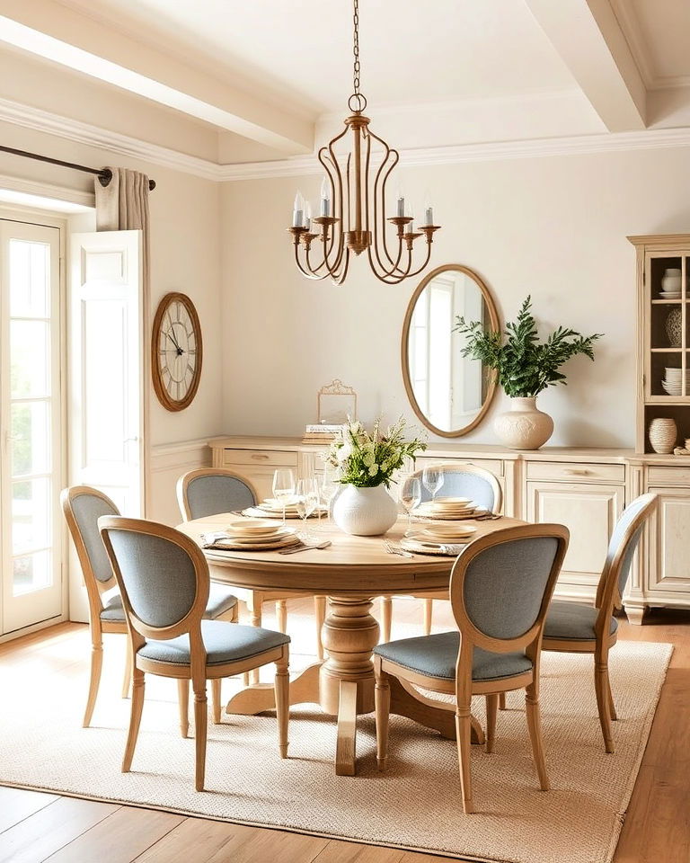 neutral color palette for a soft inviting look