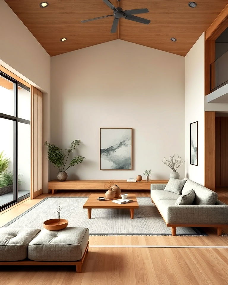 neutral color palette japanese style living room neutral color palette japanese style living room