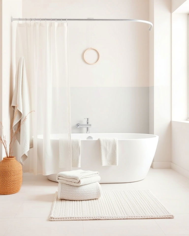 neutral textiles for subtle comfort