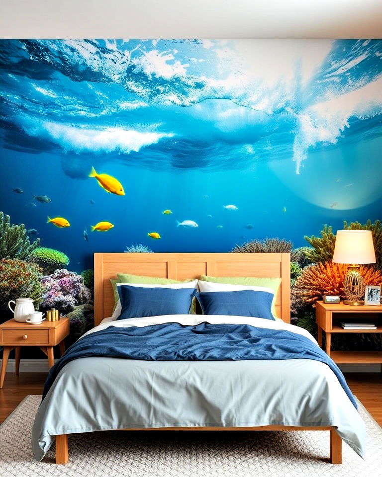 ocean inspired wall murals