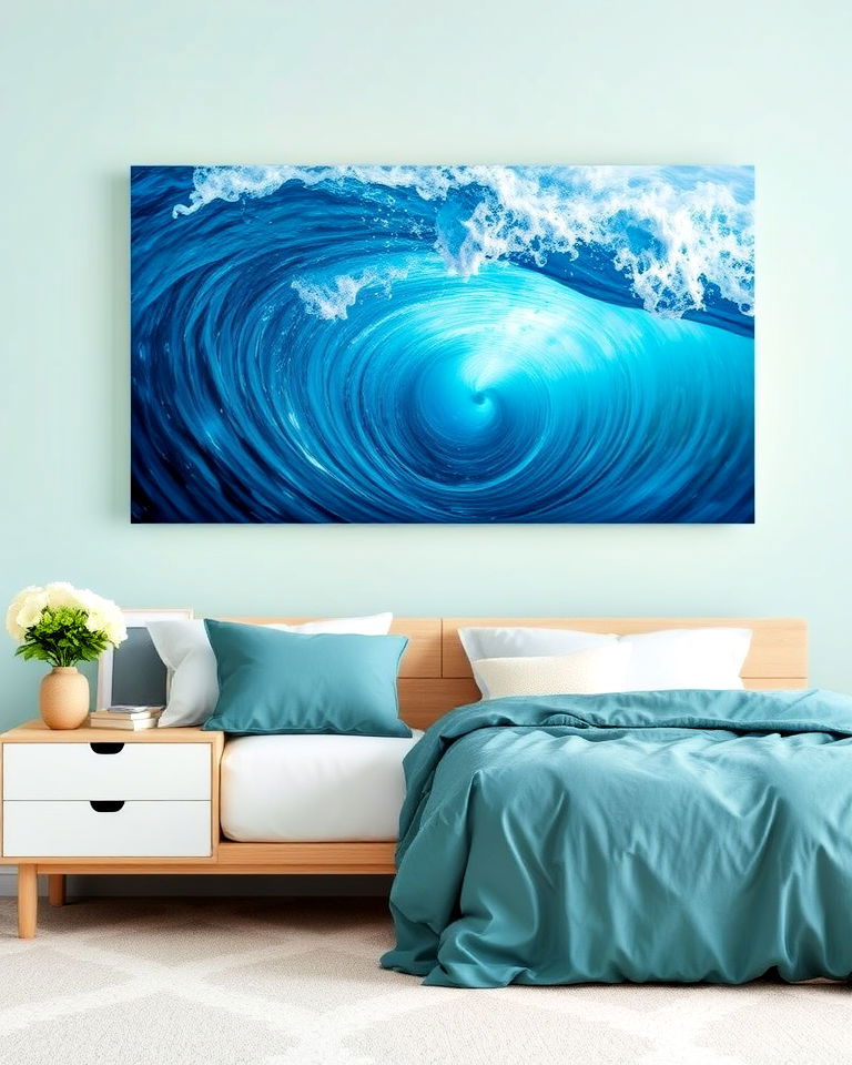 ocean wave wall art