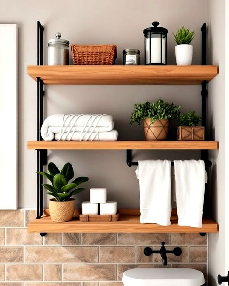 open shelving