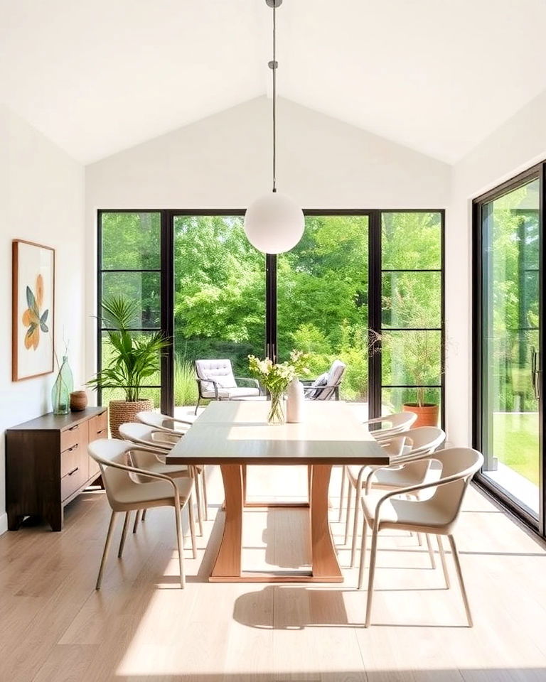 opt for a minimalist design with clean lines