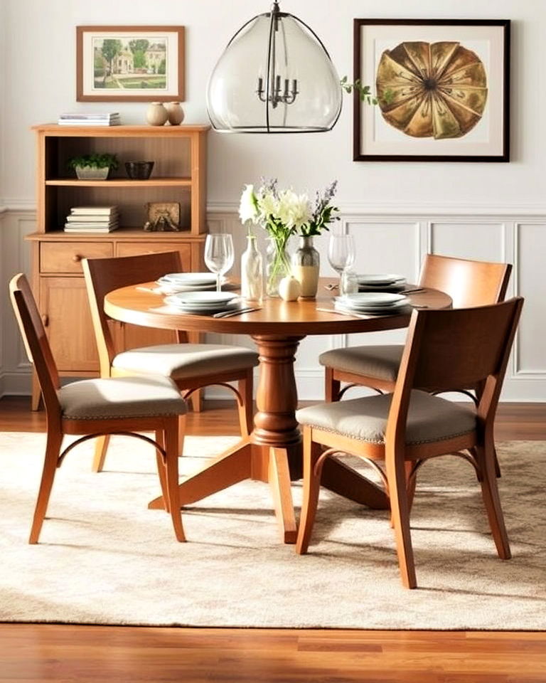 opt for a round table