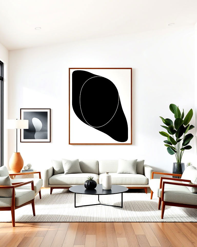 opt for minimalist art