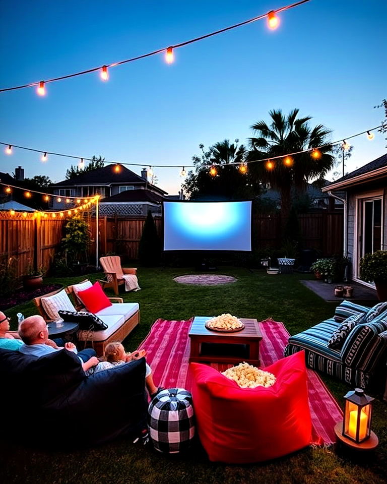 outdoor movie theater