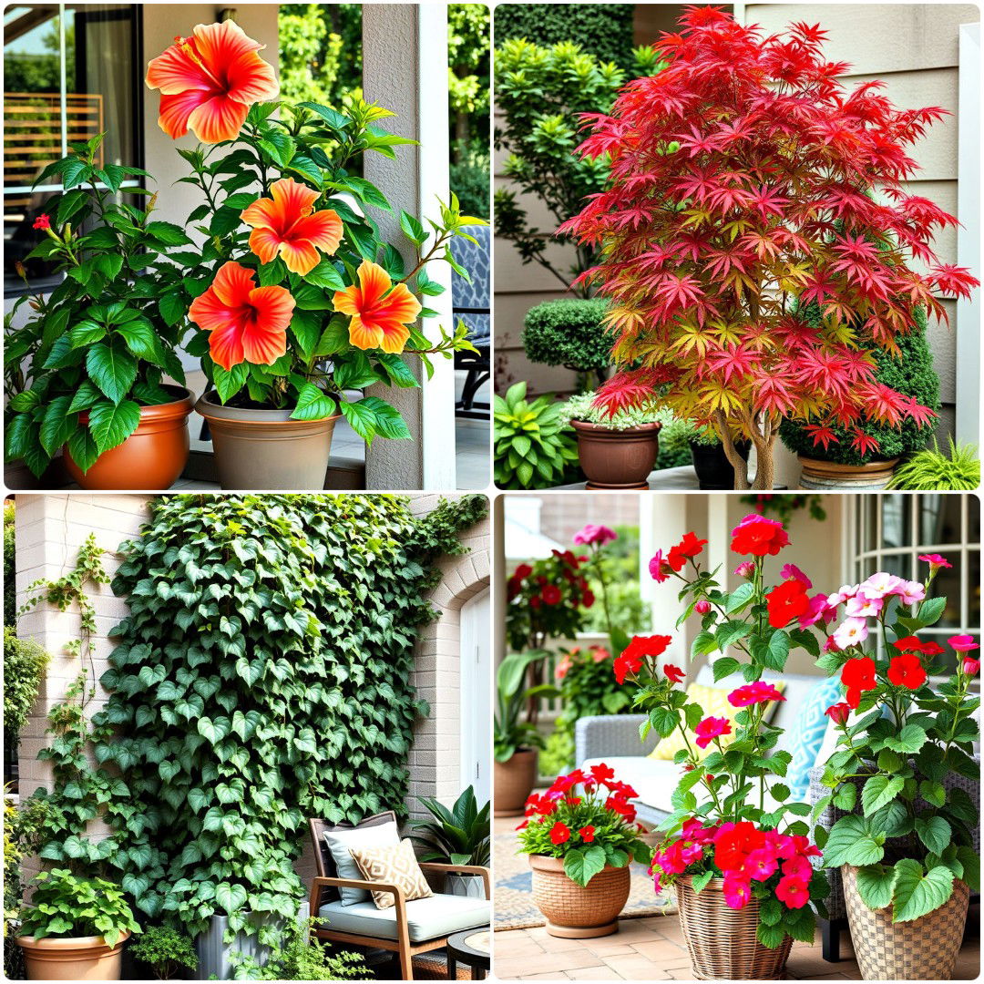 30 Outdoor Plants for Patio To Boost Curb Appeal