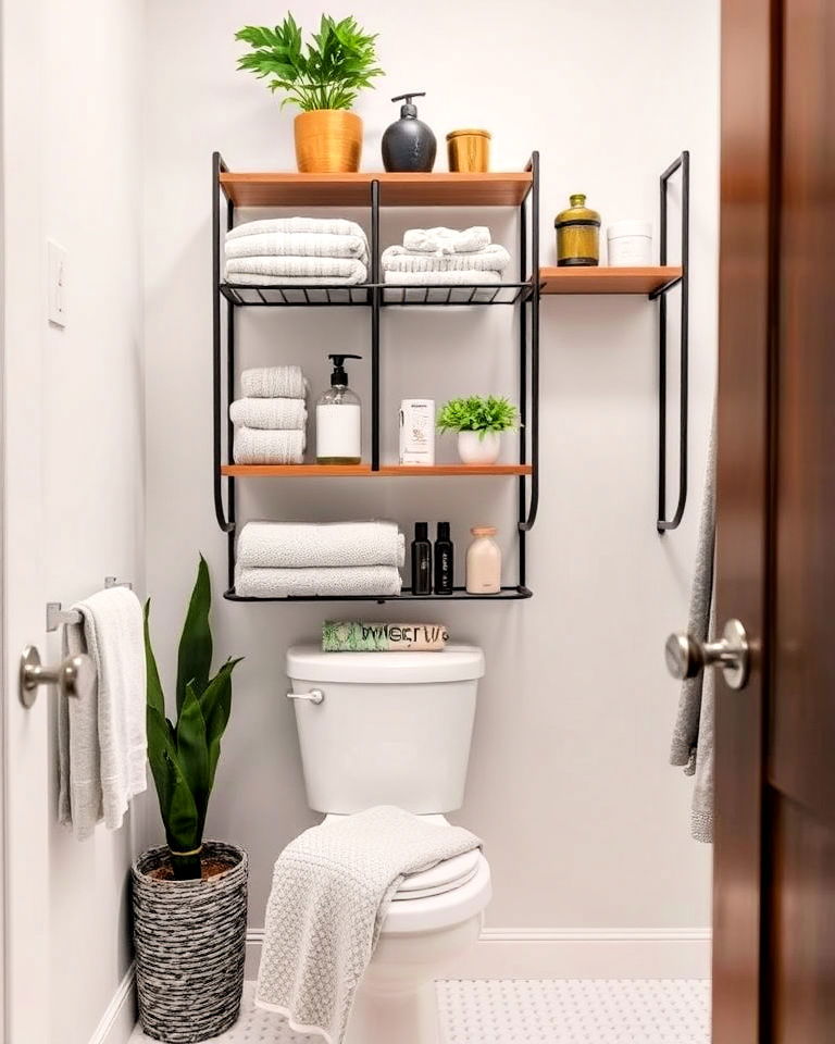 over the toilet storage unit