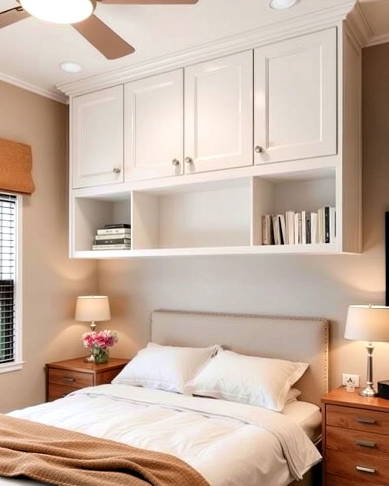 overhead storage cabinets