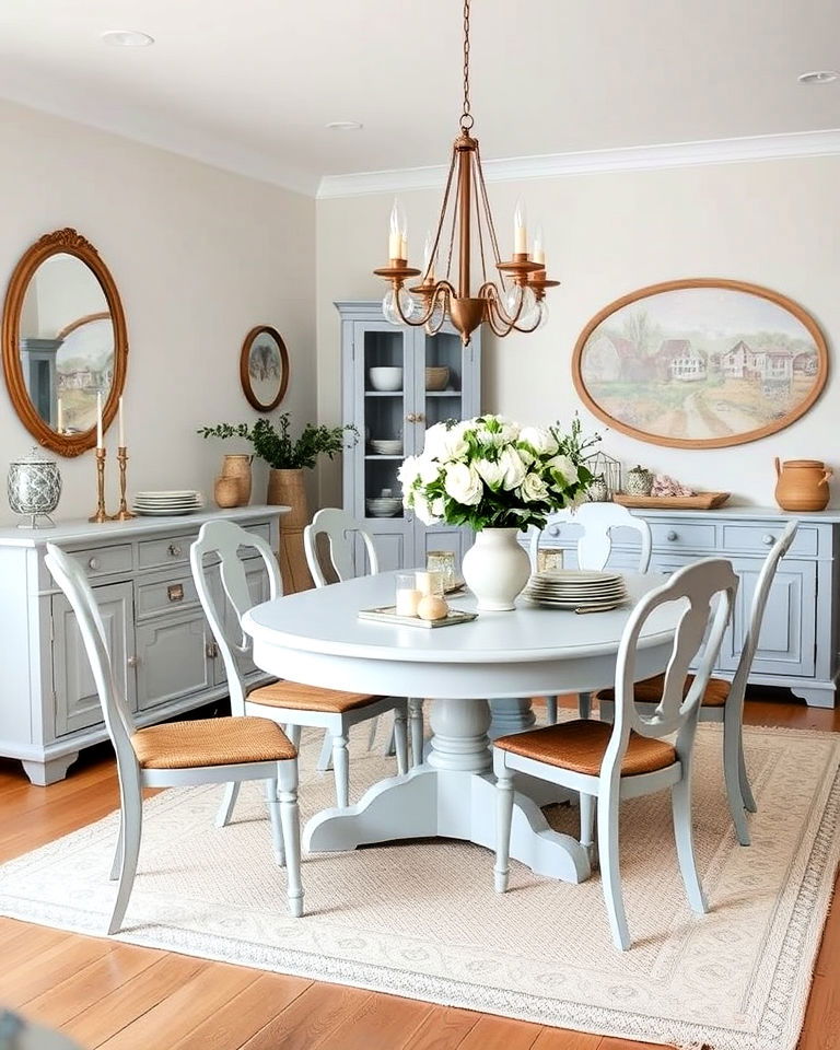 painted furniture for a soft refined look