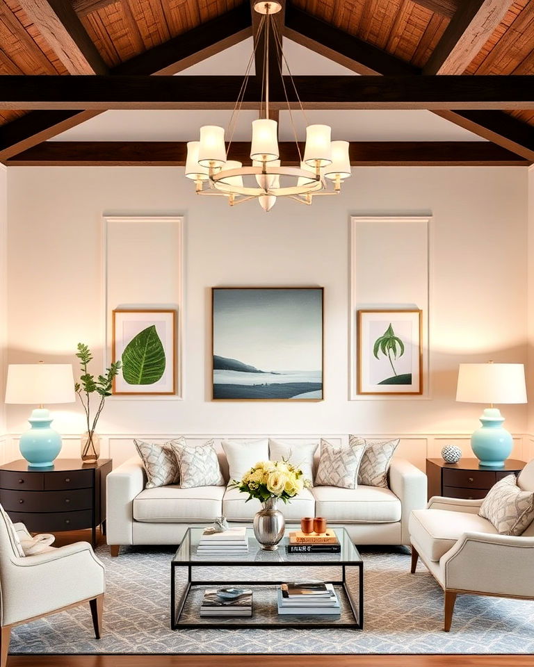 pastel lamps and lighting fixtures living room