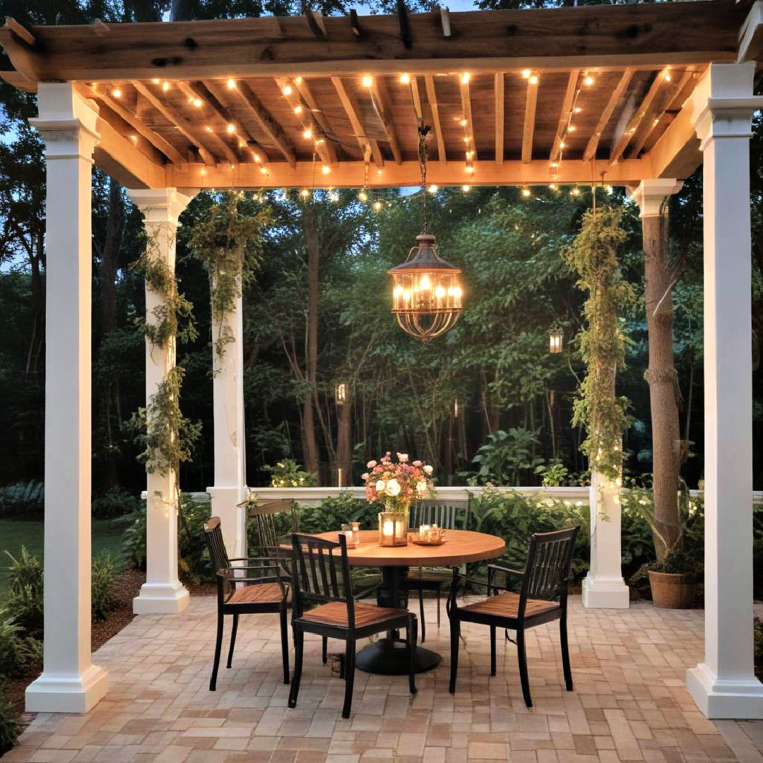 pergola lighting