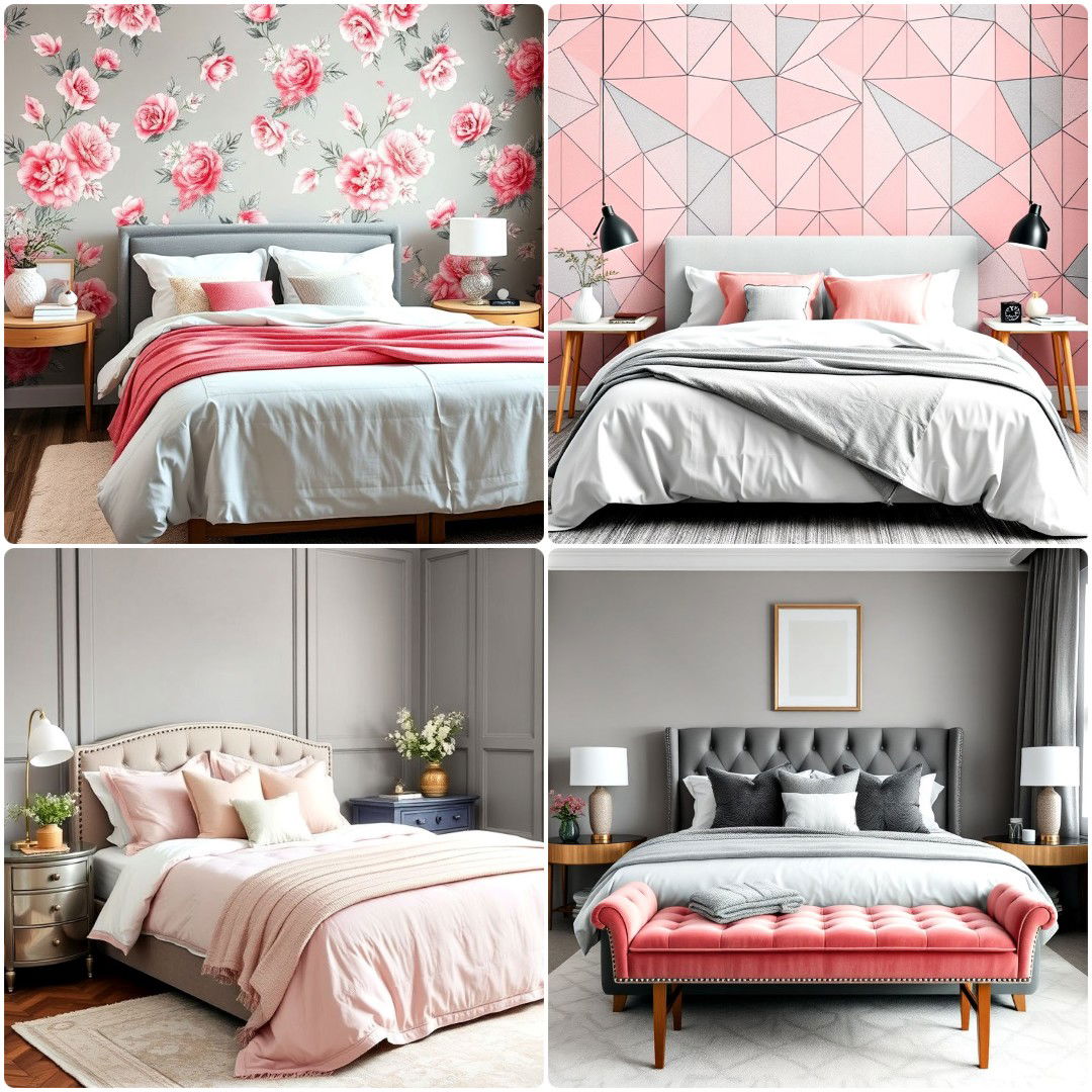 30 Pink and Grey Bedroom Ideas for A Chic Look