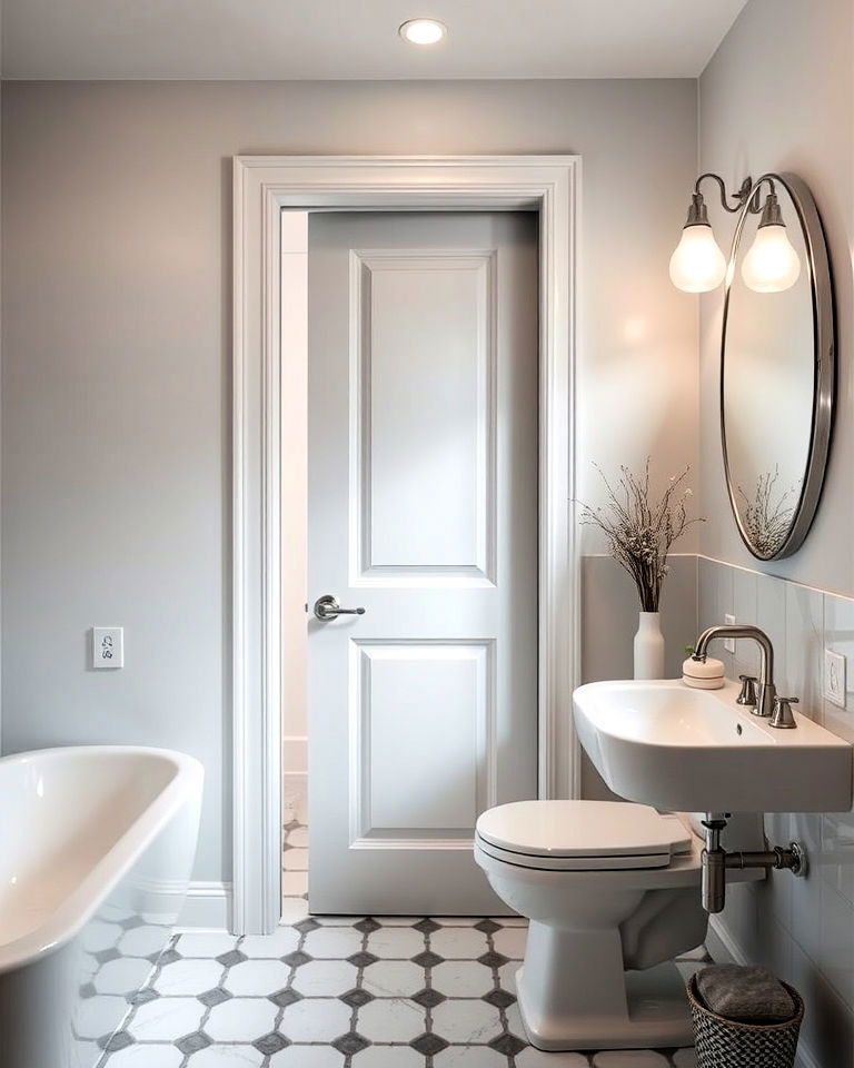 pocket door to save space