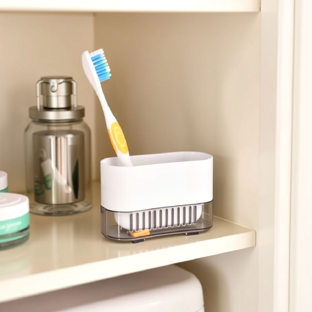 portable toothbrush holder design