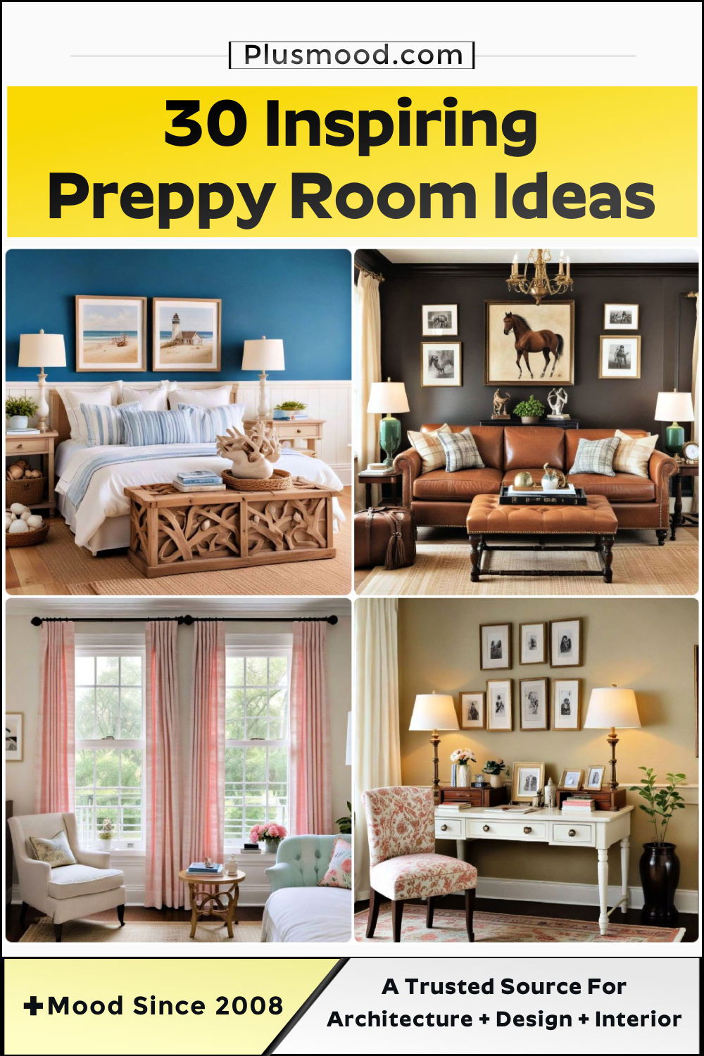 preppy room ideas and inspiration