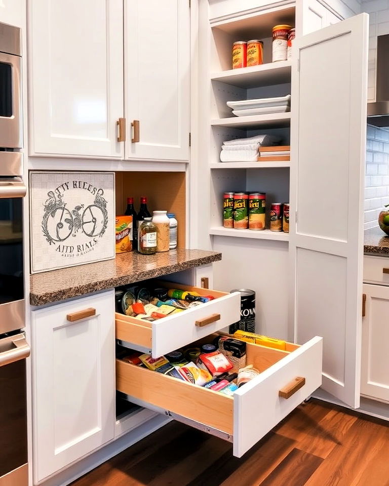 pull out drawer pantry