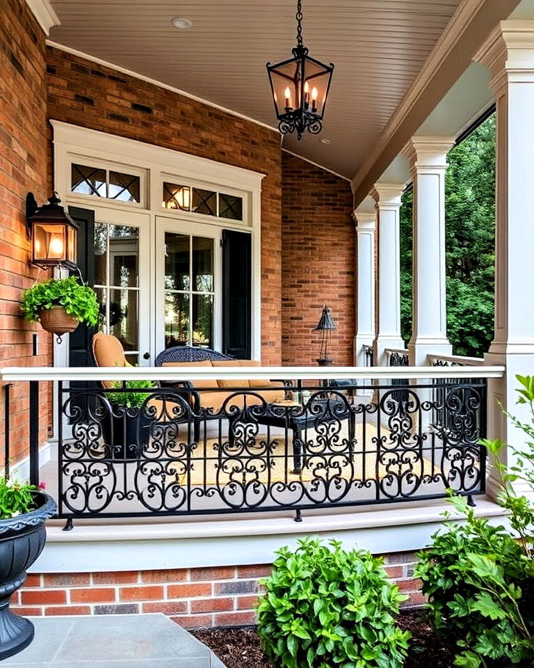 railings with detailed design