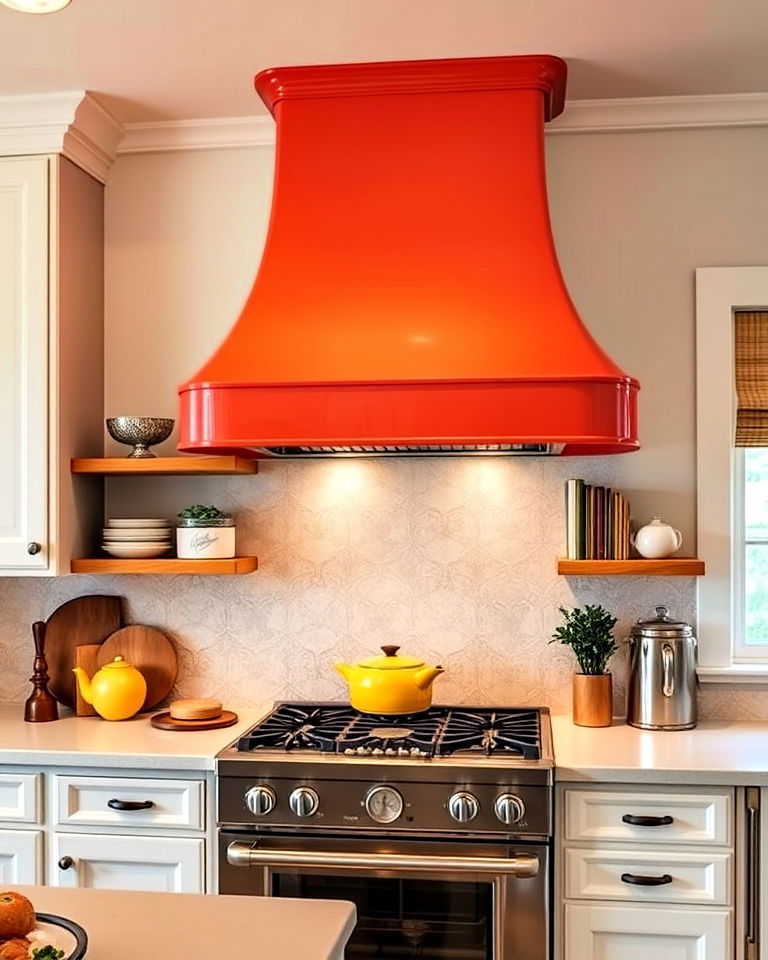 retro inspired range hood