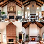 rooms with fireplaces with vaulted ceilings features