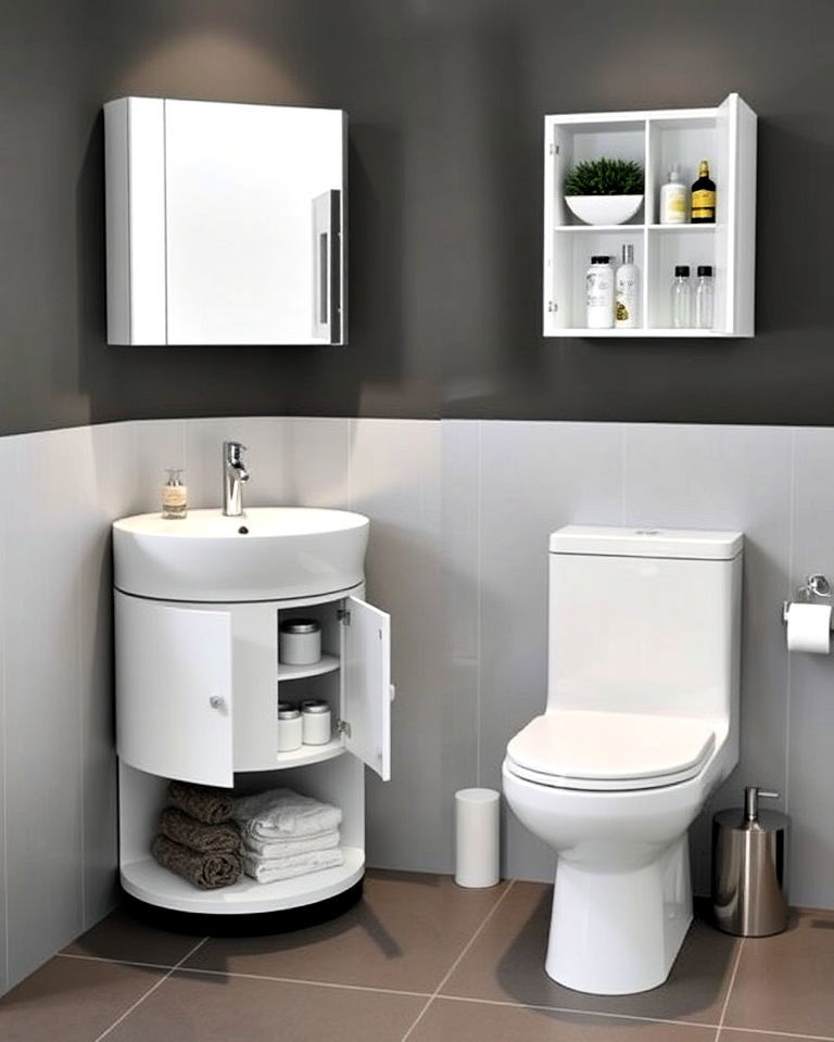 rotating storage cabinet