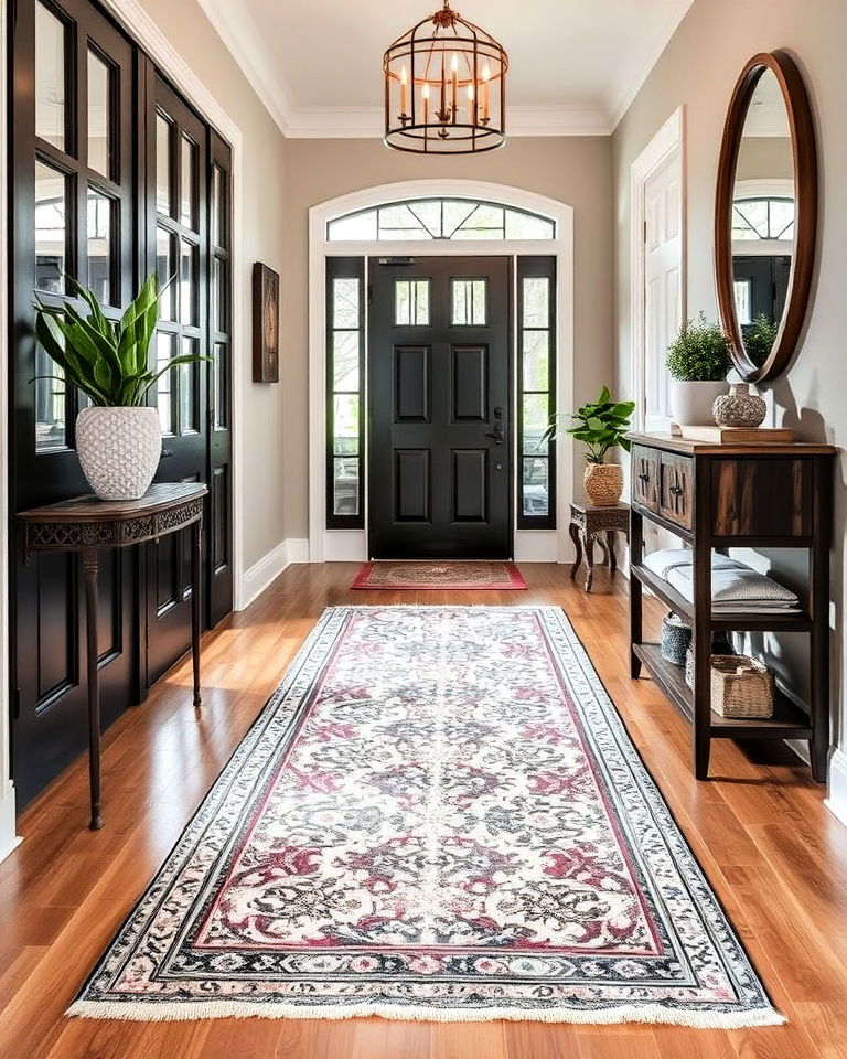 runner rug for narrow hallways