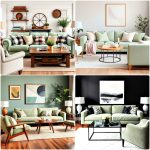 sage green couch living room ideas