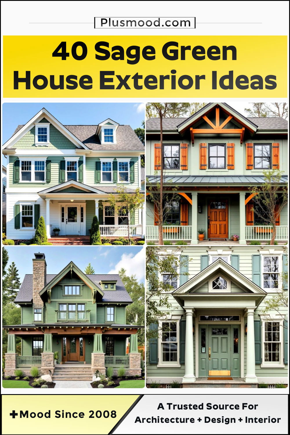 40 Sage Green House Exteriors for Your Dream Home