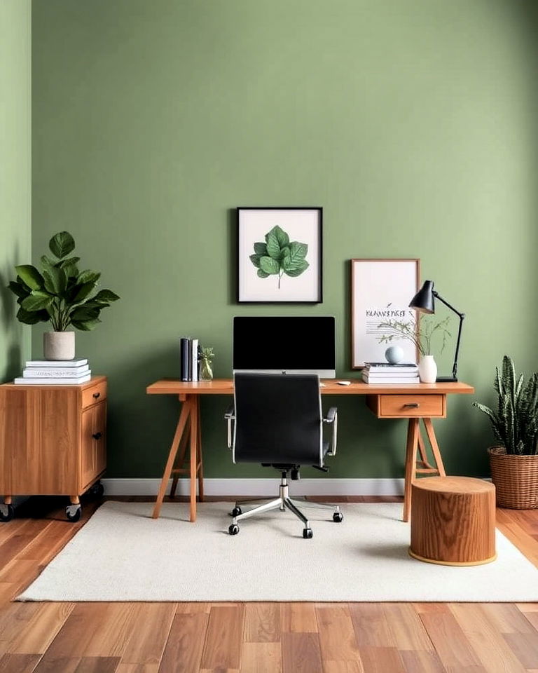 sage green paint colors for office