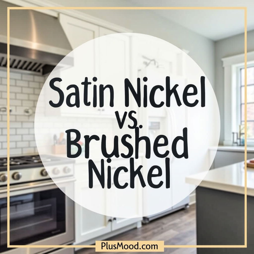 Satin vs. Brushed Nickel: Choosing the Perfect Finish