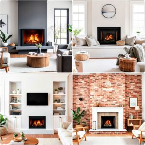 scandinavian fireplace ideas