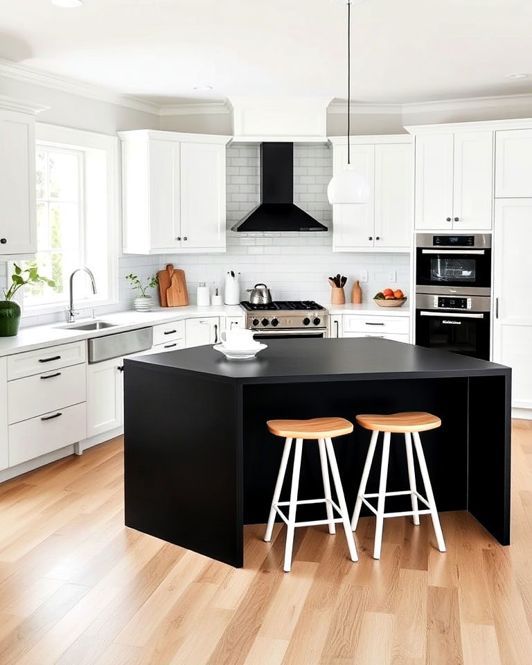 scandinavian simplicity white kitchen with minimalist design