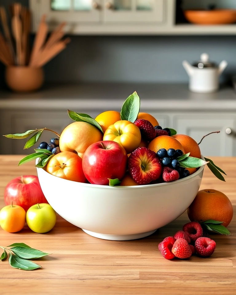 seasonal fruit arrangement