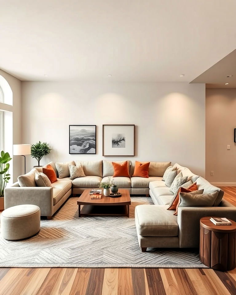 sectional sofa for long living room