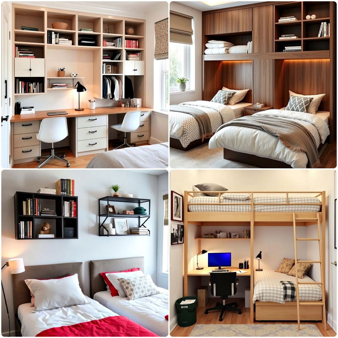 30 Shared Small Bedroom Ideas That Work