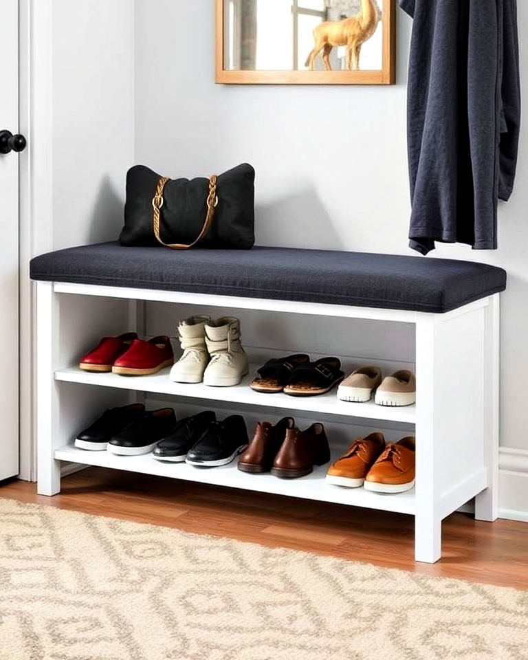 shoe rack bench for maximum functionality