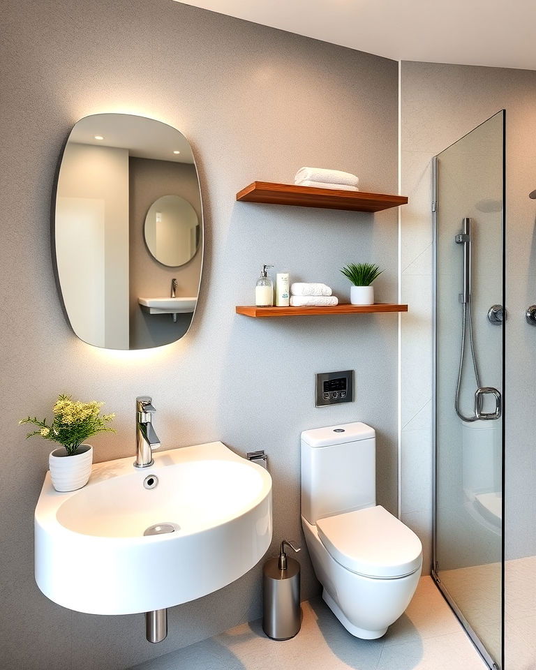 sleek wall mounted storage solutions