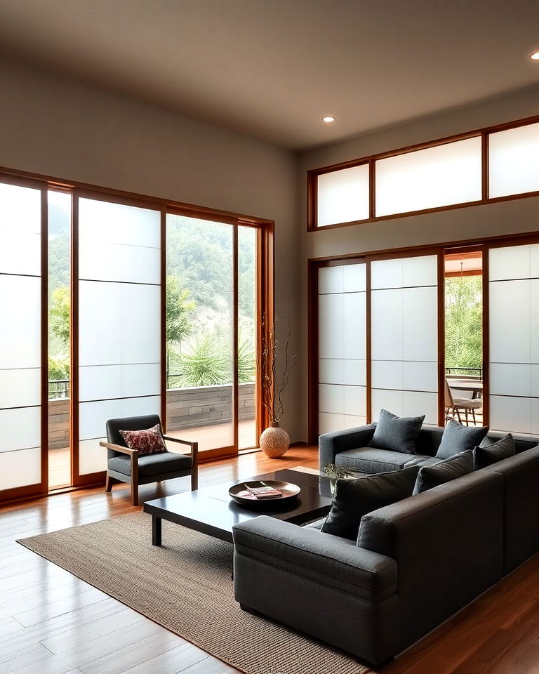 sliding glass panels for japanese style living room sliding glass panels for japanese style living room