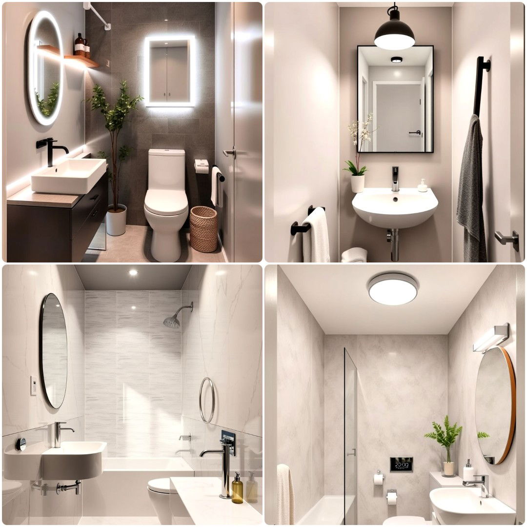 20 Small Bathroom Lighting Ideas You’ll Adore