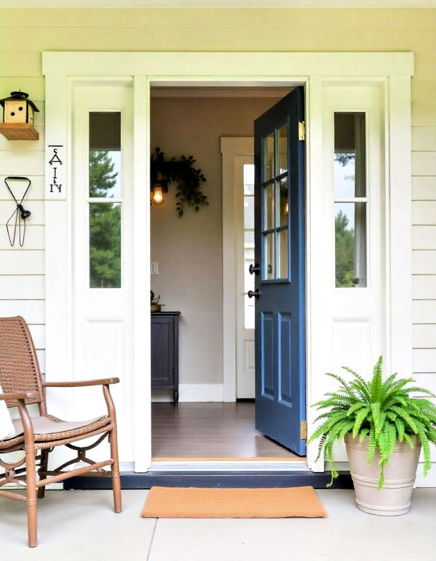 small birdhouse for a charming and functional porch
