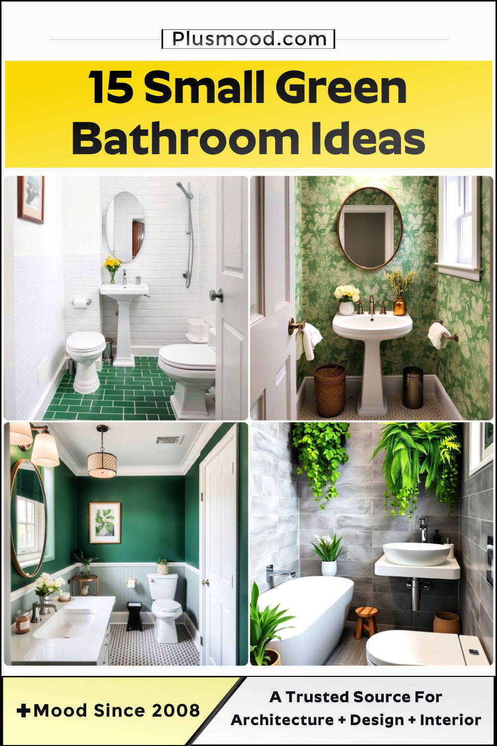 small green bathroom ideas and inspiration