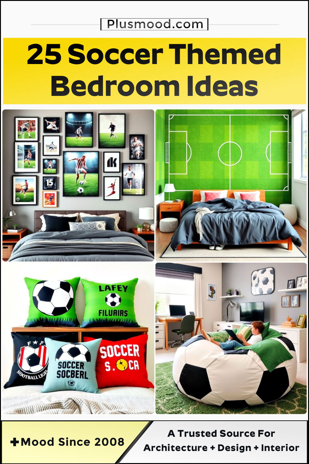 soccer themed bedroom ideas and inspiration