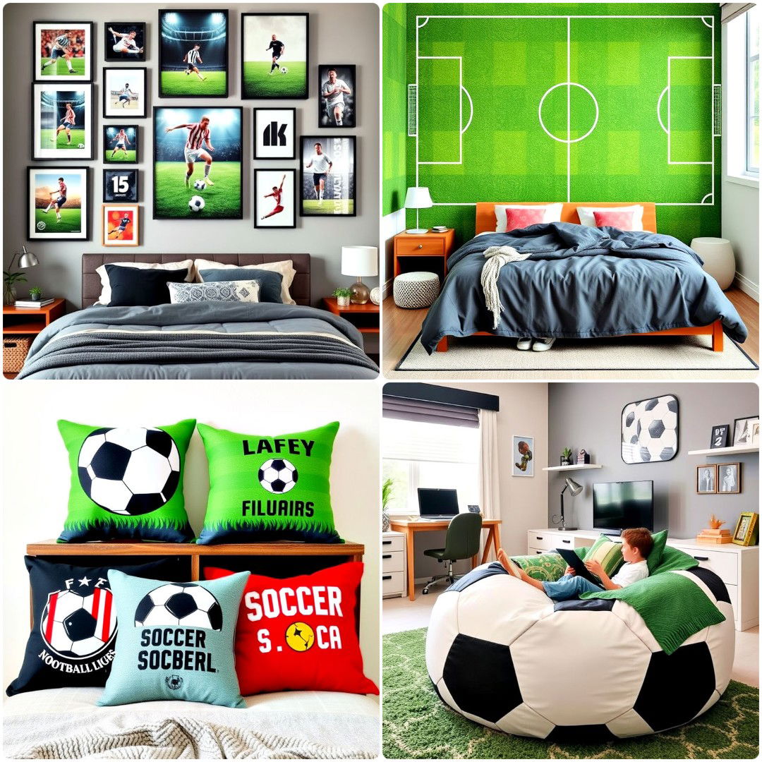 25 Soccer Themed Bedroom Ideas For Young Sports Fans