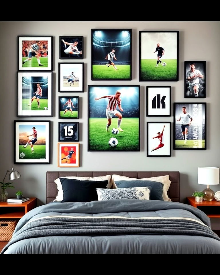 soccer wall art gallery