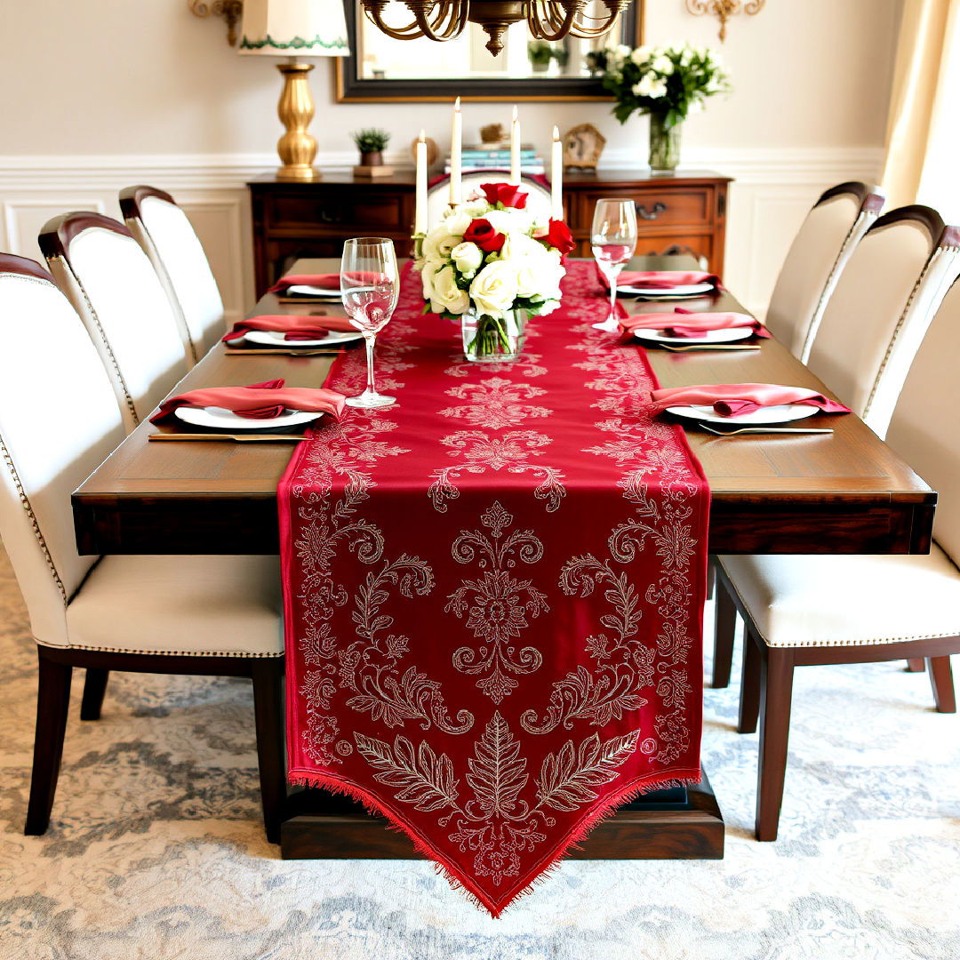 sophisticated table runner