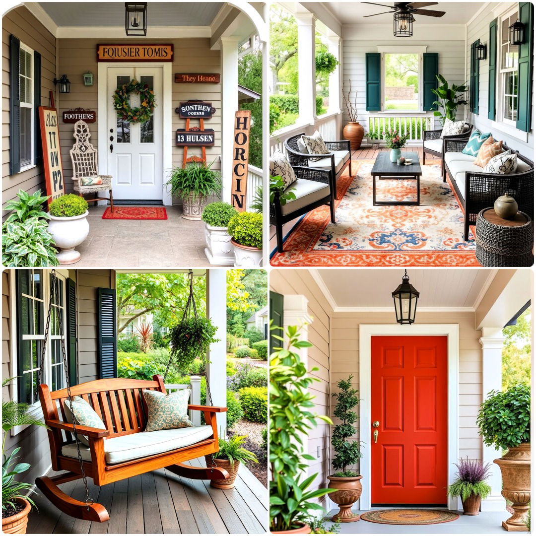 25 Southern Front Porch Ideas for Outdoor Living