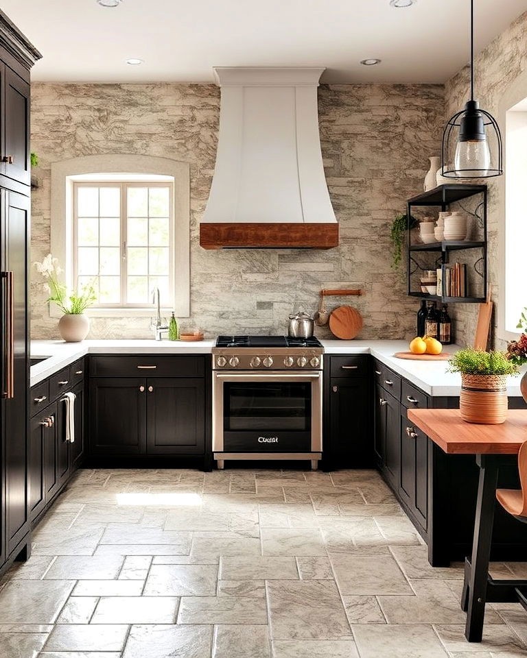stone tiles for natural texture